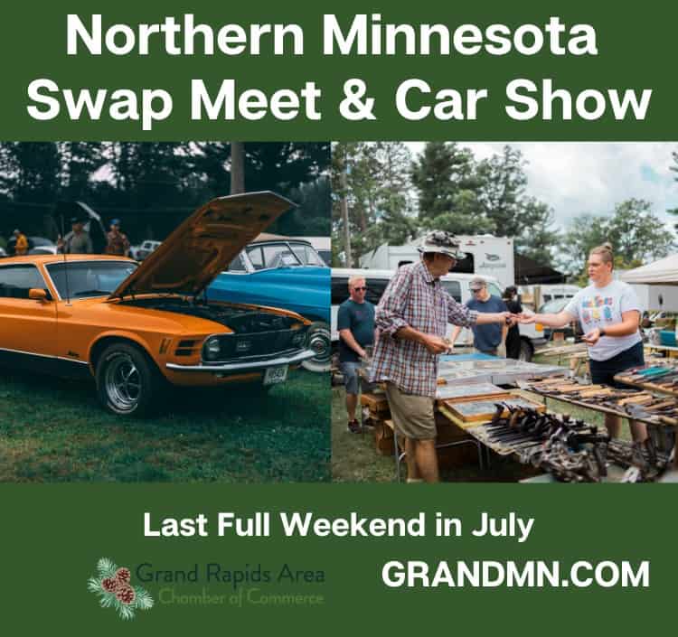 Northern MN Swap Meet & Car Show event at 1336 3Rd Ave Ne in Grand Rapids, MN on July 25, 2025