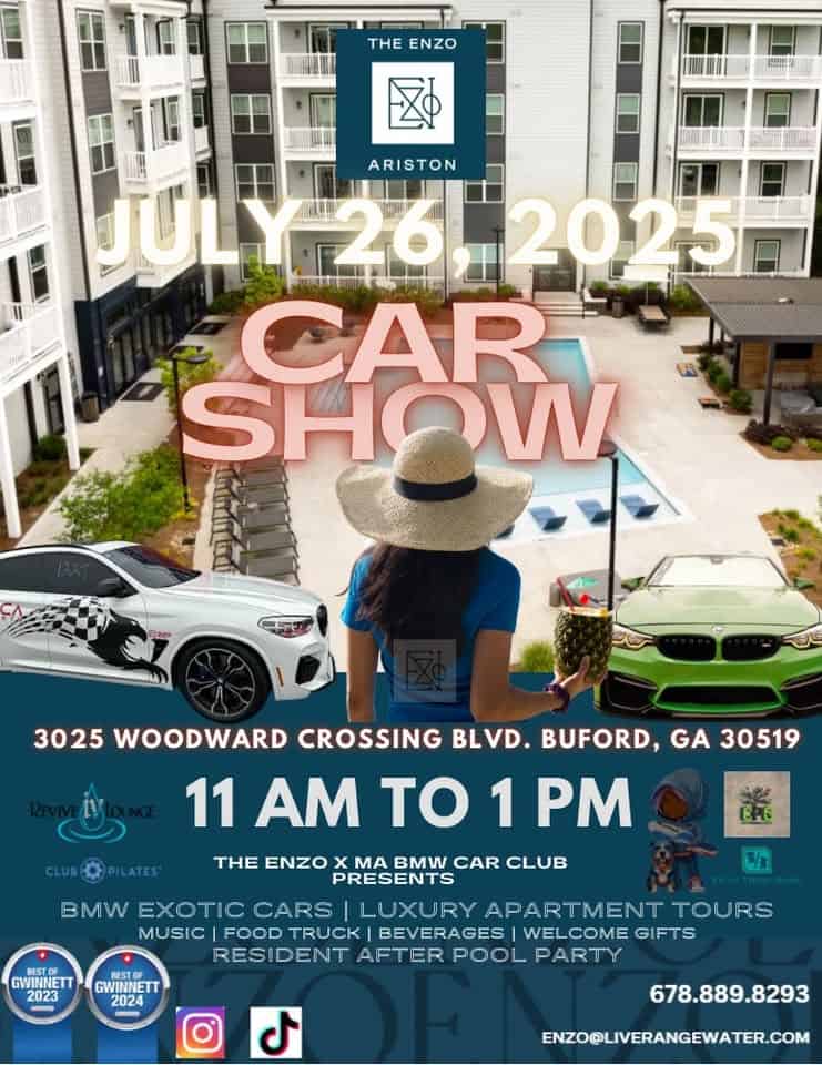 Summer Festival BMW Car Show event at 3025 Woodward Crossing Blvd in Buford, GA on July 26, 2025