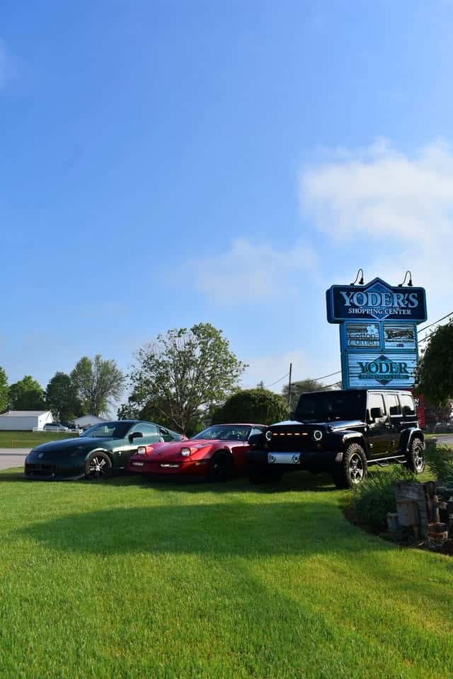 Yoder Department Store Car Show event at Yoder'S Shopping Center in Shipshewana, IN on July 22, 2025