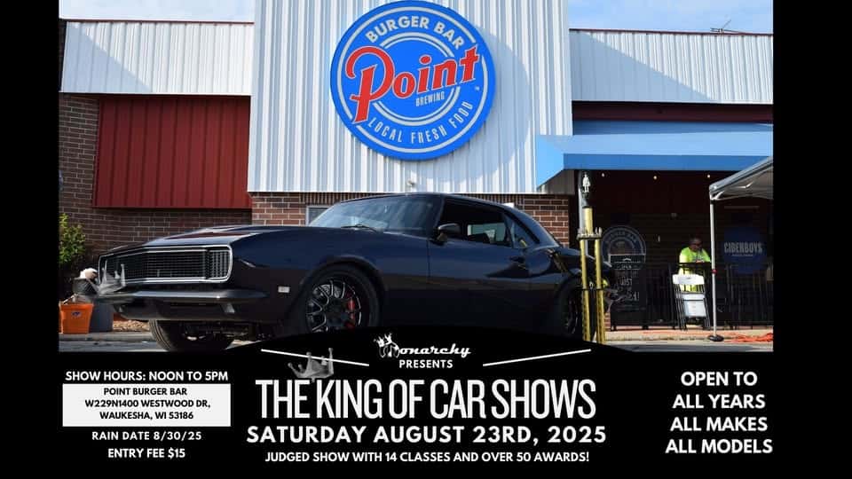 2025 King of Car Shows event at W229N1400 in Waukesha, WI on August 23, 2025