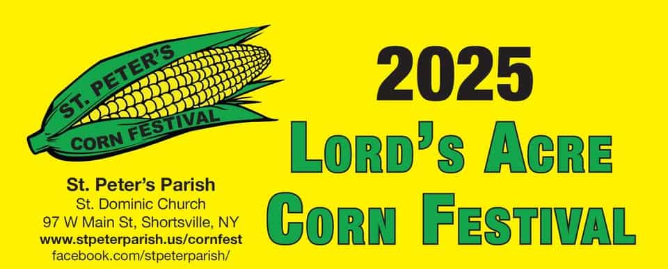 Corn Festival Car Show event at 97 W Main St in Shortsville, NY on September 6, 2025