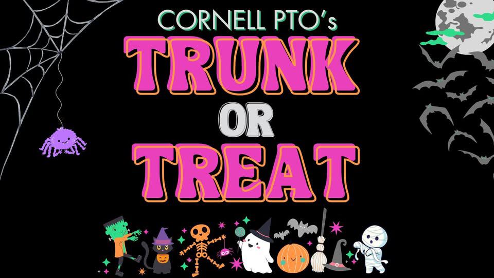 Cornell PTO's Trunk or Treat event at 5601 Ne 7Th St in Des Moines, IA on October 19, 2025