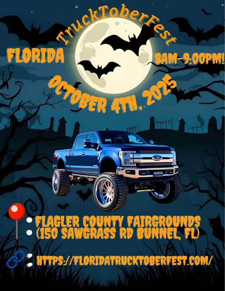 Florida TruckToberFest 2025 event at 150 Sawgrass Rd in Bunnell, FL on October 4, 2025
