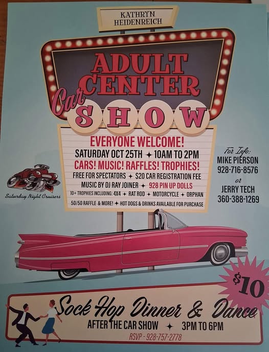 Kathryn Heidenreich Adult Center Show event at Kathryn Heidenreich Adult Center in Prescott, AZ on October 25, 2025