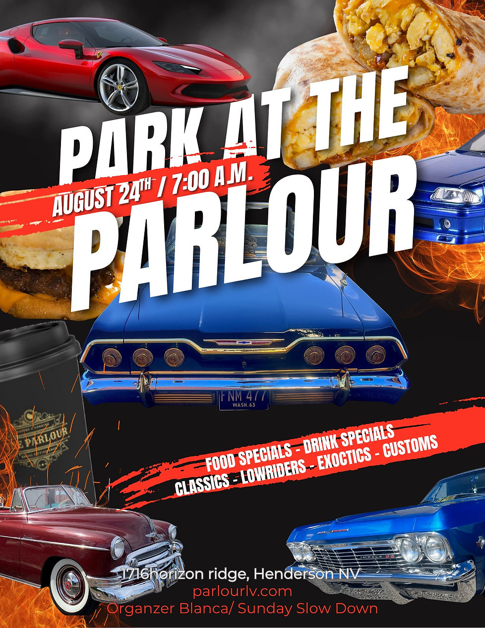 Parlour Park at the Parlour event at Parlour in Henderson, NV on August 24, 2025