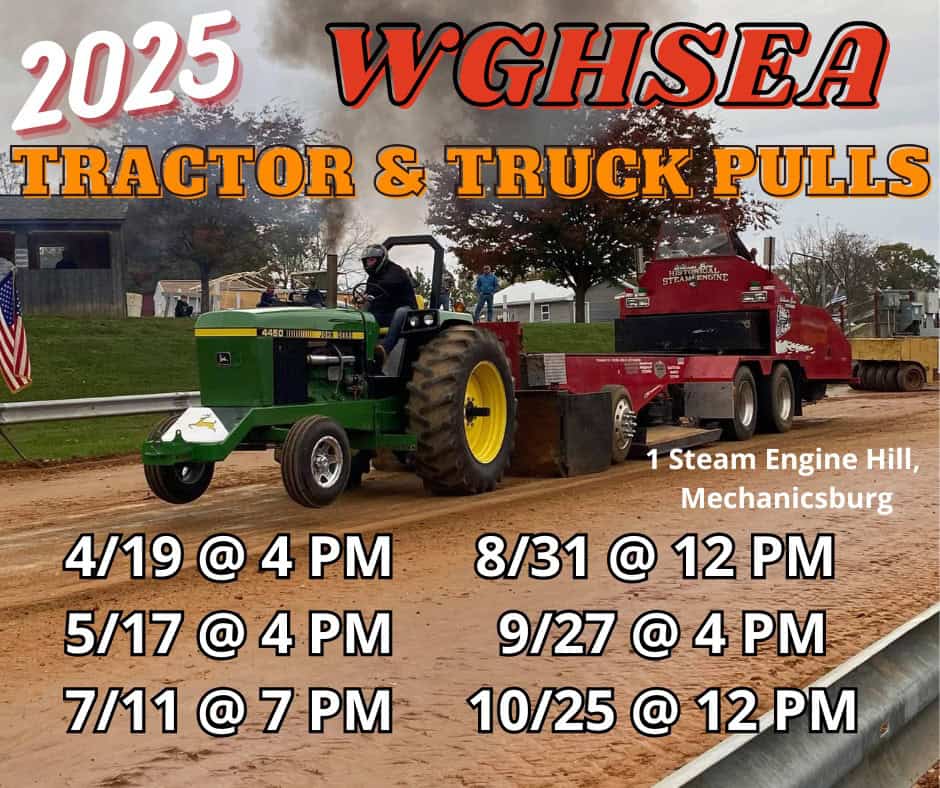 Tractor & Truck Pulls event at Williams Grove Farmers Flea Market Steam in Mechanicsburg, PA on August 31, 2025