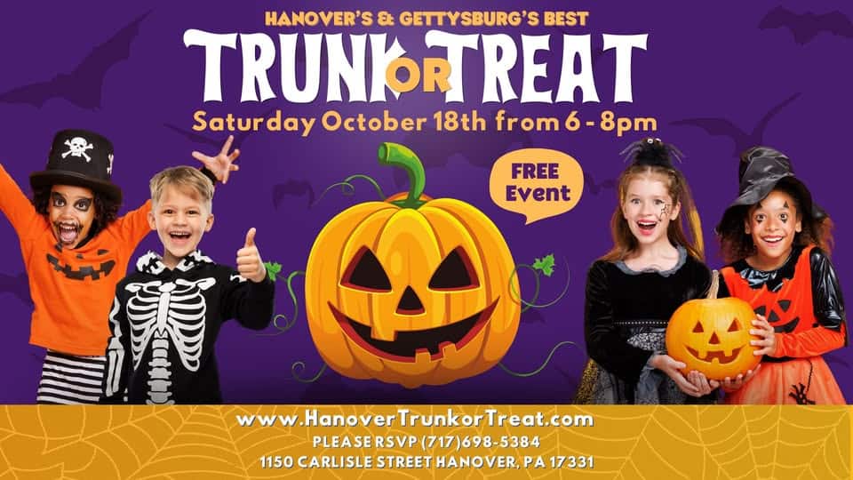 Trunk or Treat 2025! event at Village Pet Shoppe in Hanover, PA on October 18, 2025