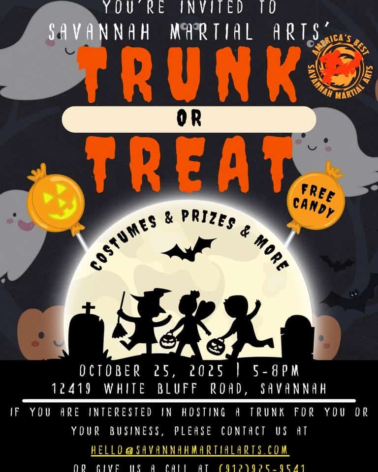 Trunk-or-Treat event at 12419 White Bluff Rd in Savannah, GA on October 25, 2025