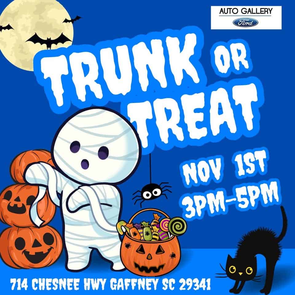 Trunk or Treat event at 714 Sc-11 in Gaffney, SC on November 1, 2025