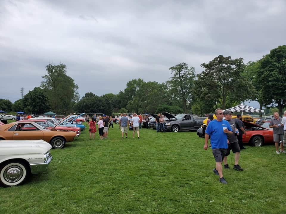 Waukesha Old Car Club Picnic in the Park event at 1200 Frame Park Dr in Waukesha, WI on August 10, 2025