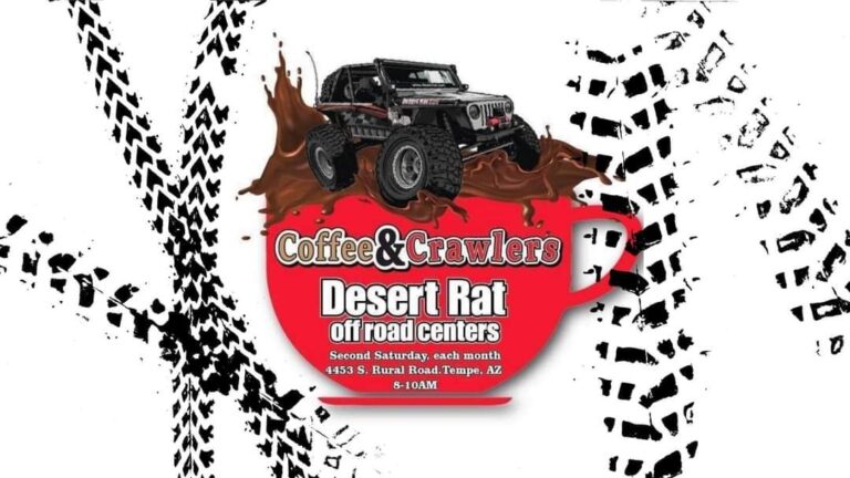 Coffee & Crawlers car show in Tempe, AZ
