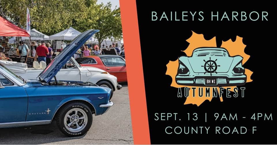 Baileys Harbor AutumnFest | Car & Motorcycle Show event at 8292 Cr-F in Baileys Harbor, WI on September 13, 2025