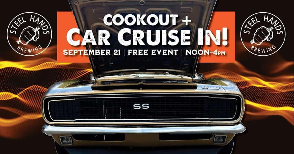 Car Cruise In + COOKOUT! event at 2350 Foreman St in Cayce, SC on September 21, 2025