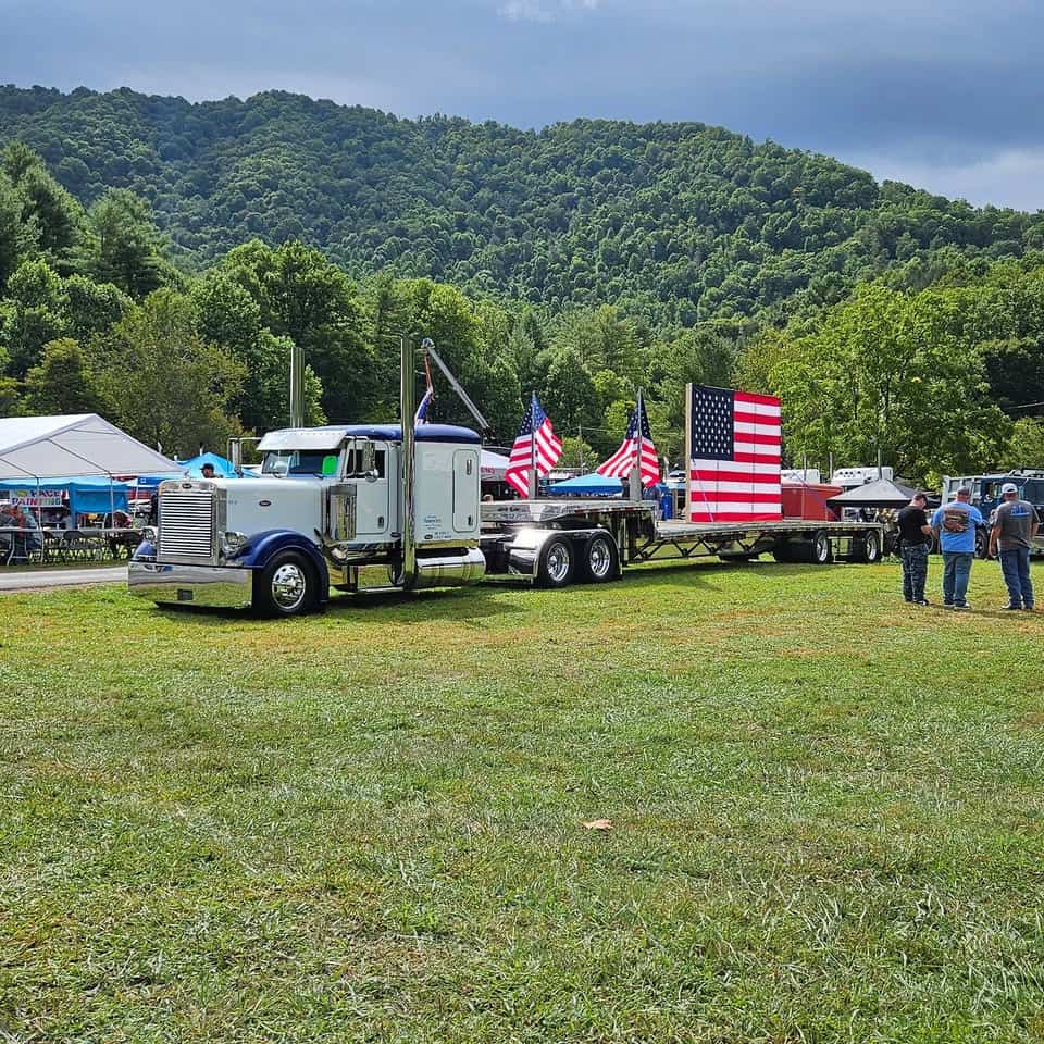 Carolina Mountain Truckers SHINING FOR ST JUDE Childrens Hospital Truck Show event at 333 Mountain Heritage High School Road in Burnsville, NC on September 20, 2025