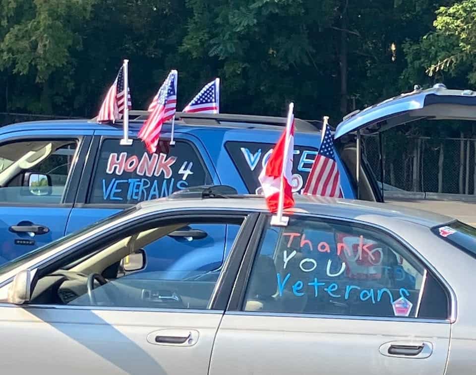 CNY Convoy to Oneida Car Show Honoring Veterans by Eclectic Chic event at 2044 Glenwood Shopping Plz in Oneida, NY on September 13, 2025