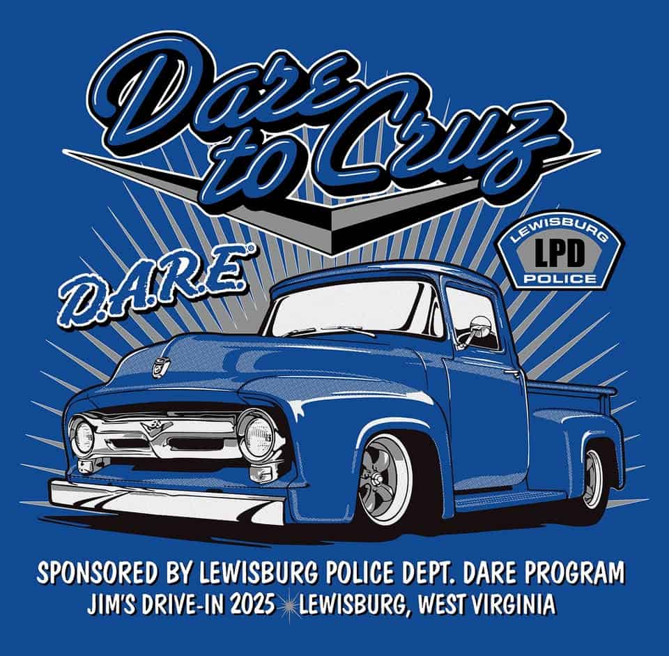 Dare to Cruz Car Show event at 479 Washington Street in Lewisburg, WV on September 20, 2025