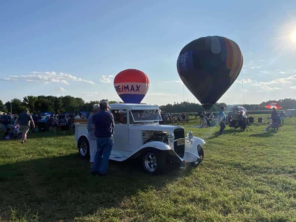 Hot Rides & Hot Air Balloons Car & Truck Show at Warren County Hot Air ...