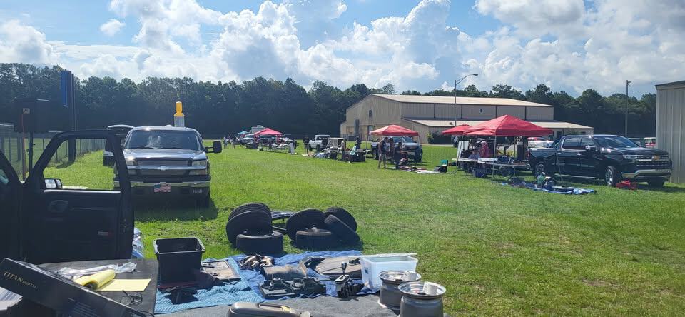 Milton monthly car show and swap meet event at 8701 Randy Brown Dr in Milton, FL on September 13, 2025