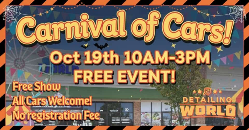Carnival of Cars October Car Show event at 1223 Lancaster Rd in Manheim, PA on October 19, 2025