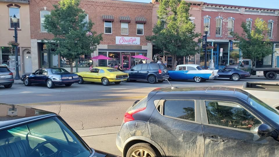 Cars and Coffee event at 420 Main St in Canon City, CO on October 19, 2025