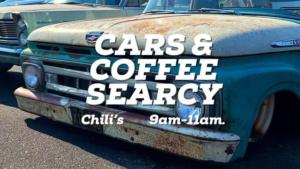 Cars & Coffee event at 3705 E. Race Avenue in Searcy, AR on October 25, 2025