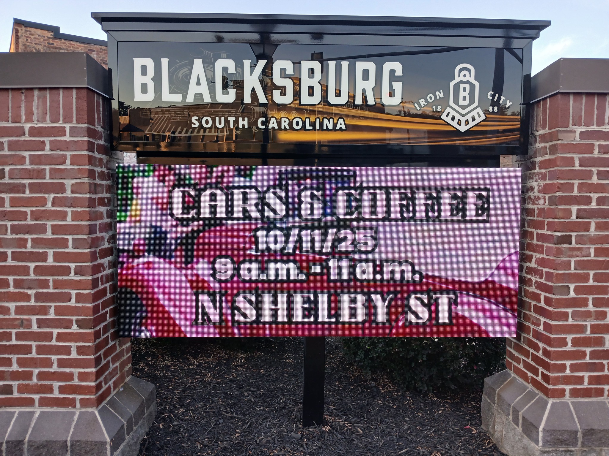 CARS & COFFEE event at N Shelby St in Blacksburg, SC on October 11, 2025