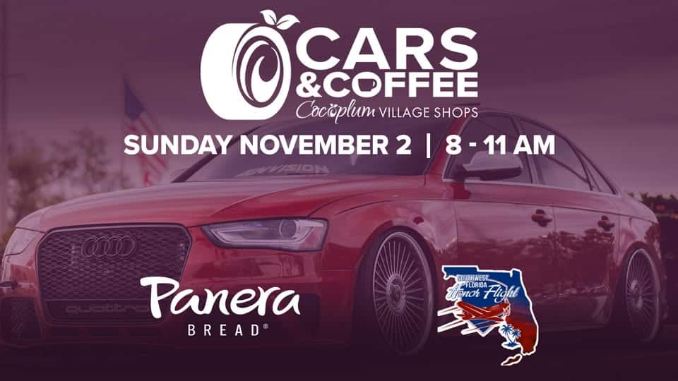 Cocoplum Cars & Coffee - 11/2/25 event at Pet Supermarket in North Port, FL on November 2, 2025