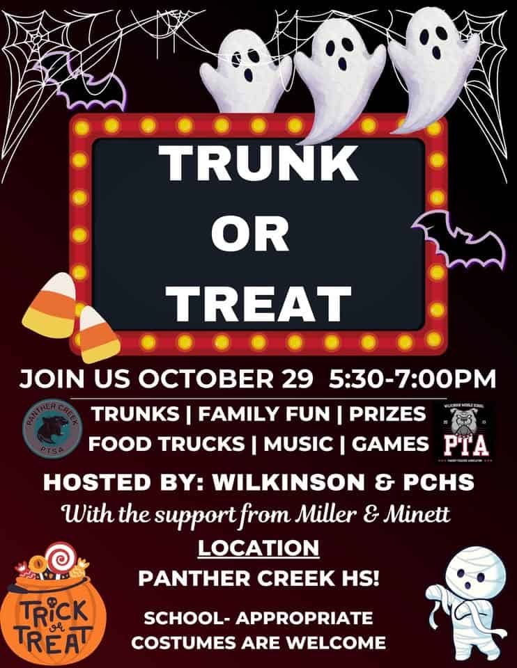 Community Trunk or Treat! event at 1875 Pga Pkwy in Frisco, TX on October 29, 2025
