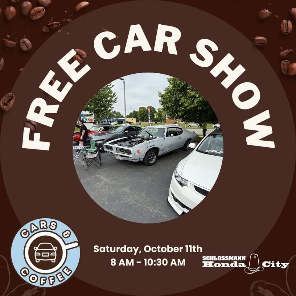 FREE Cars and Coffee Car Show event at 3450 S 108Th St in Milwaukee, WI on October 11, 2025