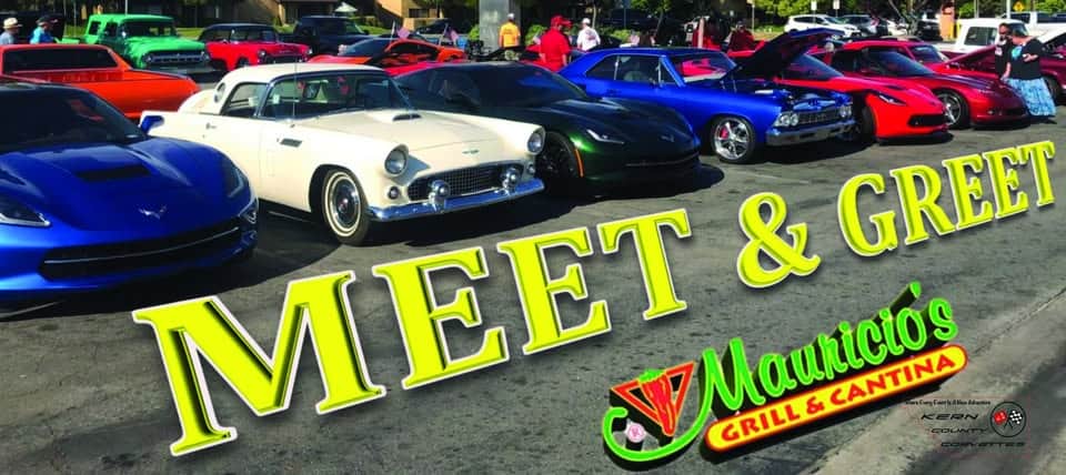 Kern County Corvette & Pharoahs Car Club  Meet & Greet event at 2608 La Cresenta Dr in Bakersfield, CA on October 18, 2025
