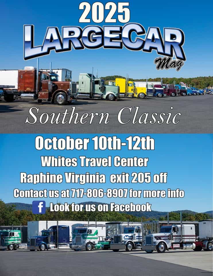 LargeCarMag Southern Classic Truck Show (16th Annual) event at 2440 Raphine Rd in Raphine, VA on October 10, 2025