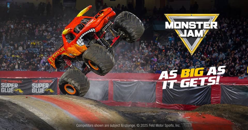 Monster Jam event at CHI Health Center Omaha in Omaha, NE on November 29, 2025