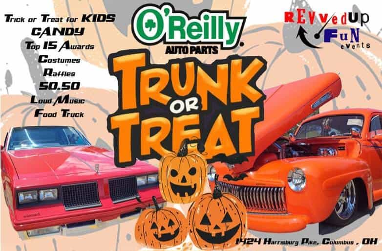 O'Reilly Auto Parts Trunk or Treat event at O'Reilly Auto Parts in Columbus, OH on October 28, 2025