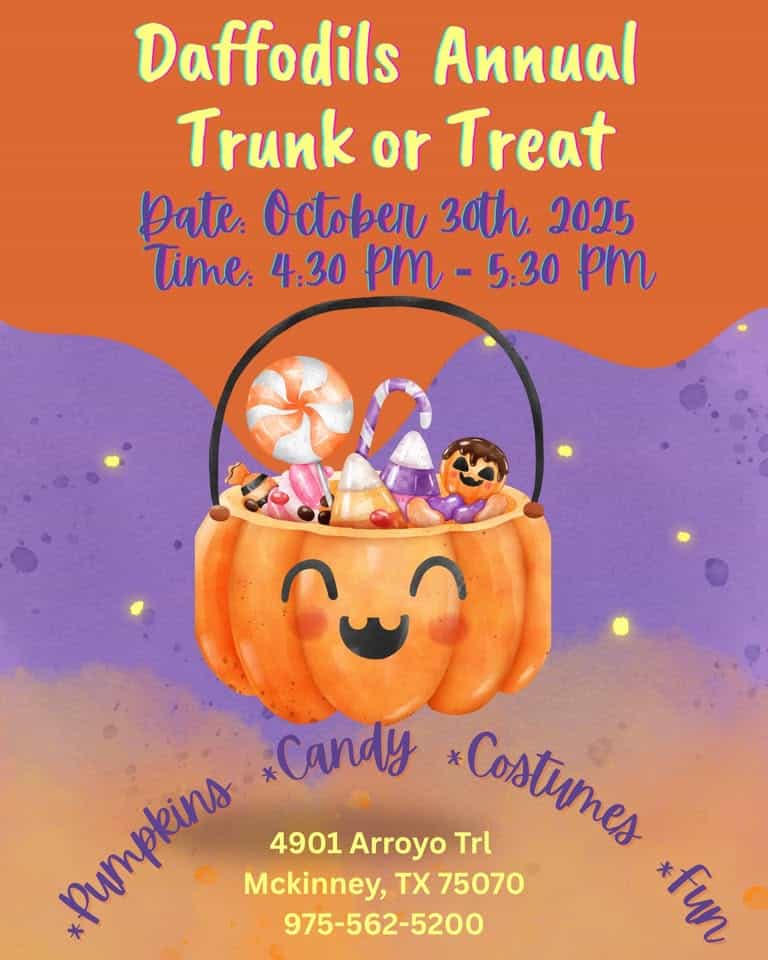 Trunk Or Treat event at 4901 Arroyo Trl in Mckinney, TX on October 30, 2025