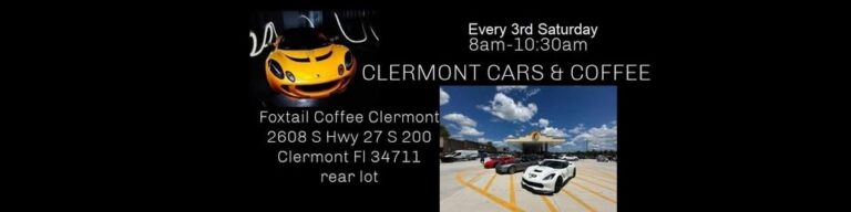 Clermont Cars & Coffee car show in Clermont, FL