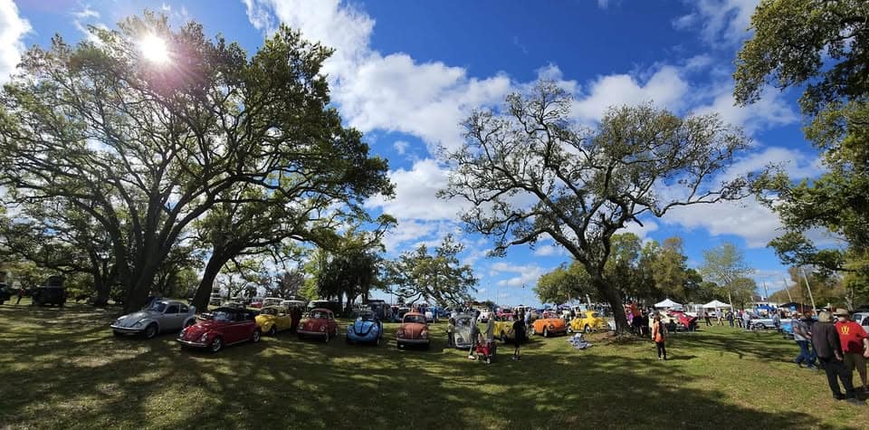 Buggin' the Beach 2026, the 31st Annual Charity VW Car Show event at 2244 Beach Blvd in Biloxi, MS on March 21, 2026
