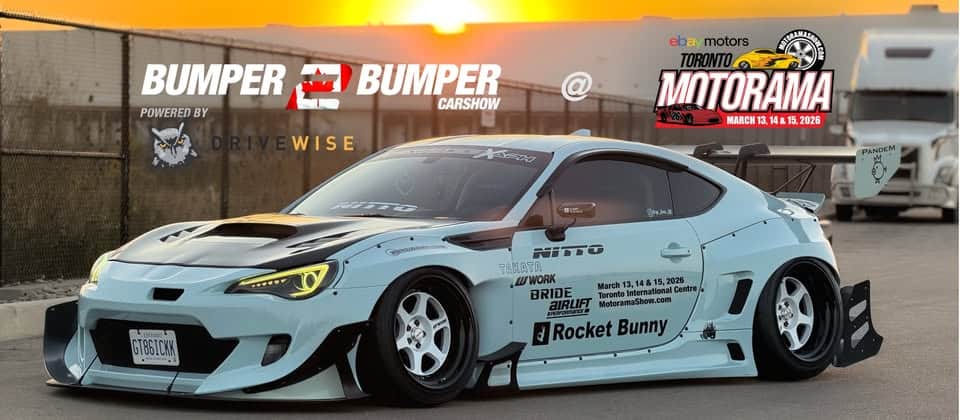 Bumper 2 Bumper Carshow at Motorama Custom Car & Motorsports Expo event at 3287 Caroga Dr in Mississauga, ON on March 13, 2026