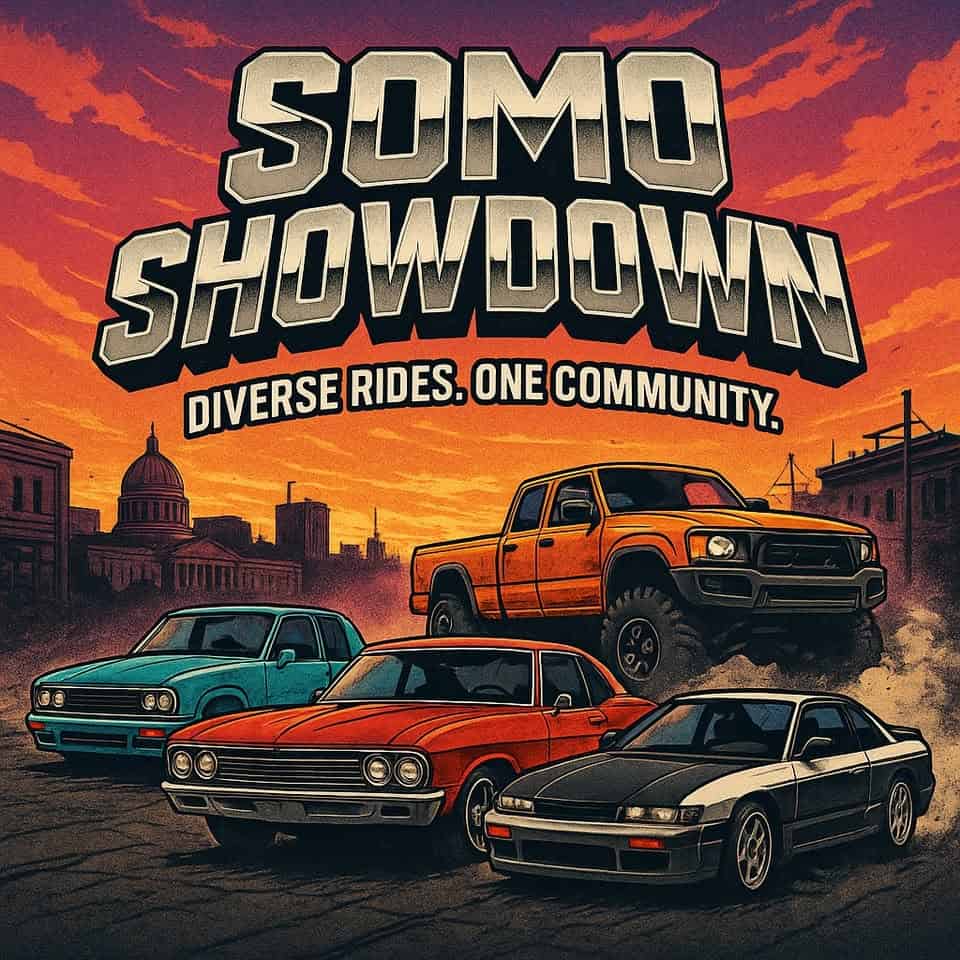 SOMO Showdown: Car Show & Cruise event at 3860 Riley Ct in Jefferson City, MO on August 29, 2026