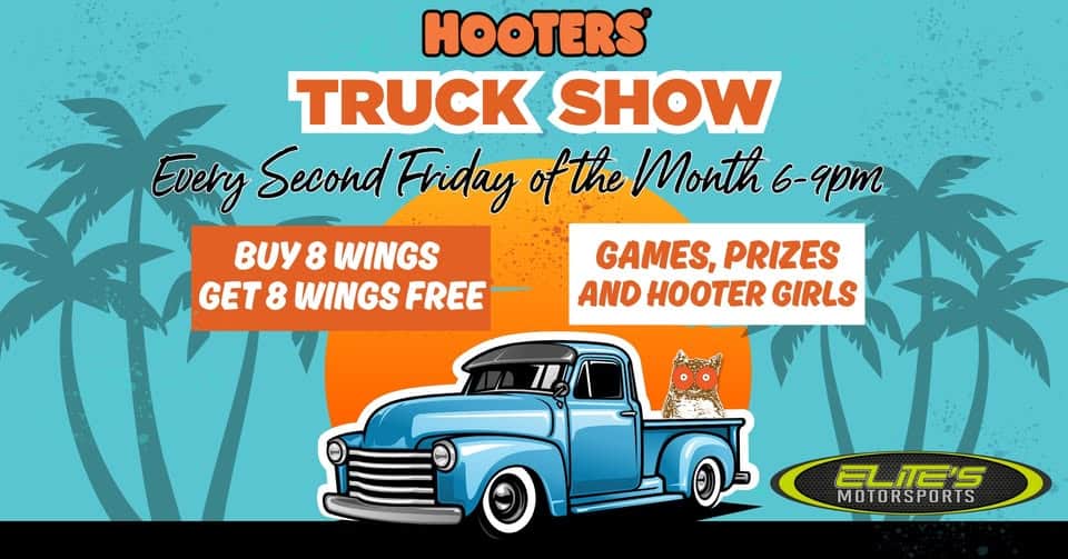 Truck Show at Hooters �?? Every 2nd Friday of the Month! event at 15015 Emerald Coast Pkwy in Destin, FL on December 12, 2025