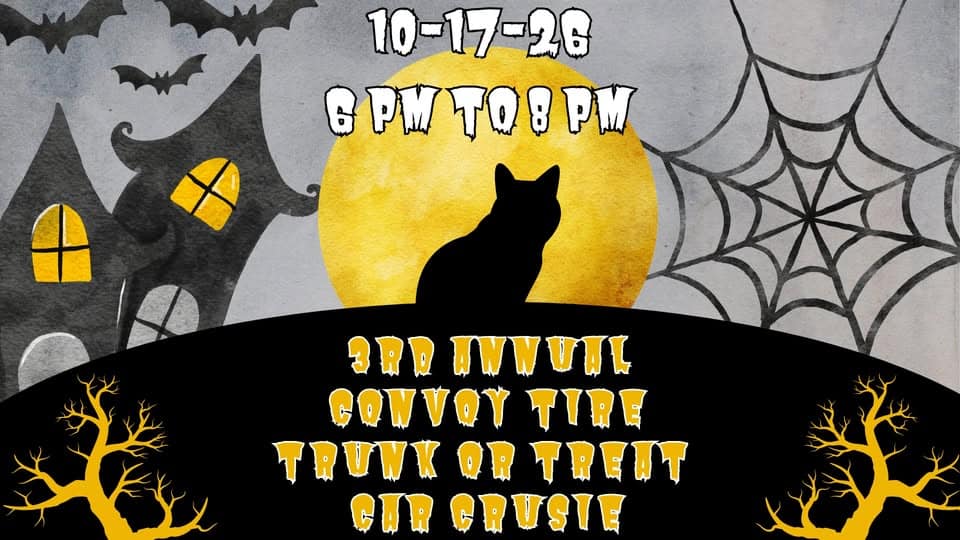 3rd annual trunk or treat car cruise! event at 170 Blackbrook Rd in Painesville, OH on October 17, 2026