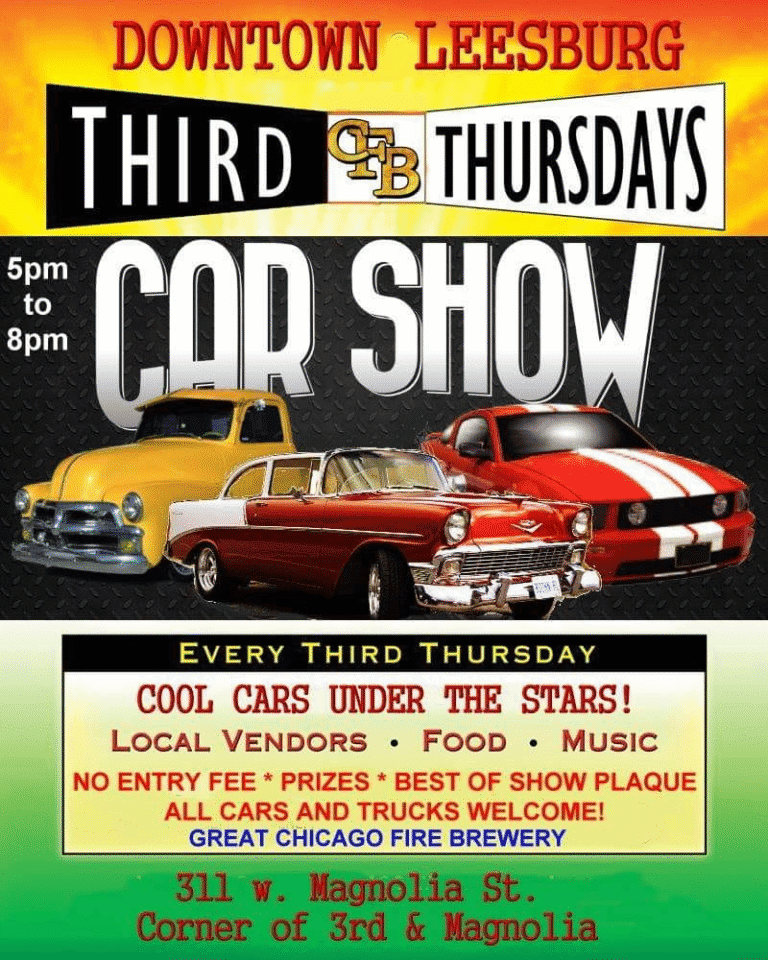 Downtown Leesburg Third Thursdays Car Show car show in Leesburg, FL