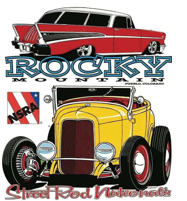41st NSRA Rocky Mountain Street Rod Nationals event at 1001 Beulah Ave in Pueblo, CO on June 26, 2026