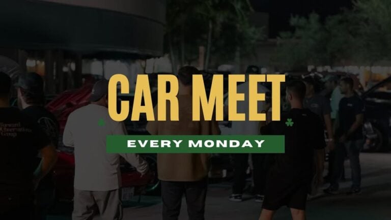 St Pat’s Car Meet | Every Monday Night car show in Deerfield Beach, FL