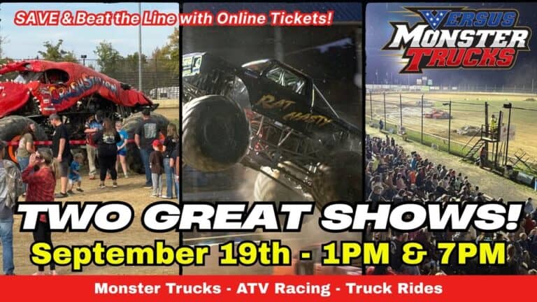 Versus Monster Trucks – Show 1 car show in Jamestown, NY