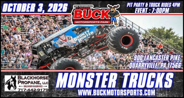 Monster Truck Fall Bash car show in Quarryville, PA