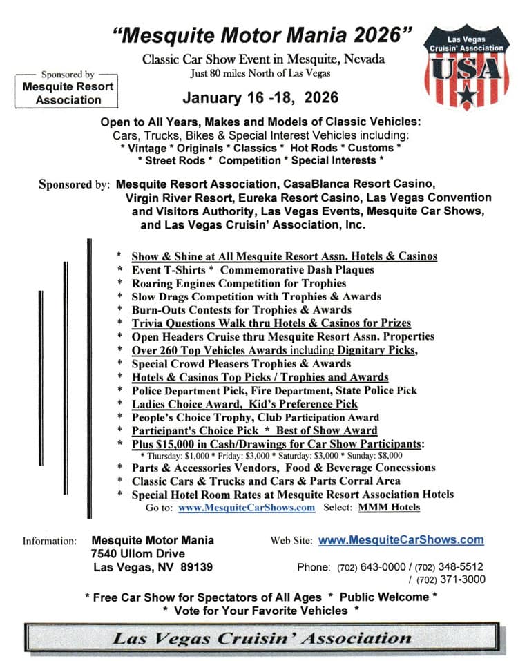 Mesquite Motor Mania