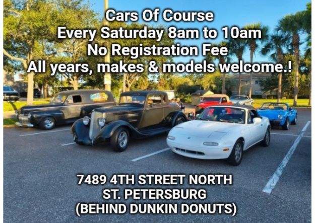 Cars Of Course event at 7489 4TH STREET NORTH in ST. PETERSBURG, FL on December 27, 2025