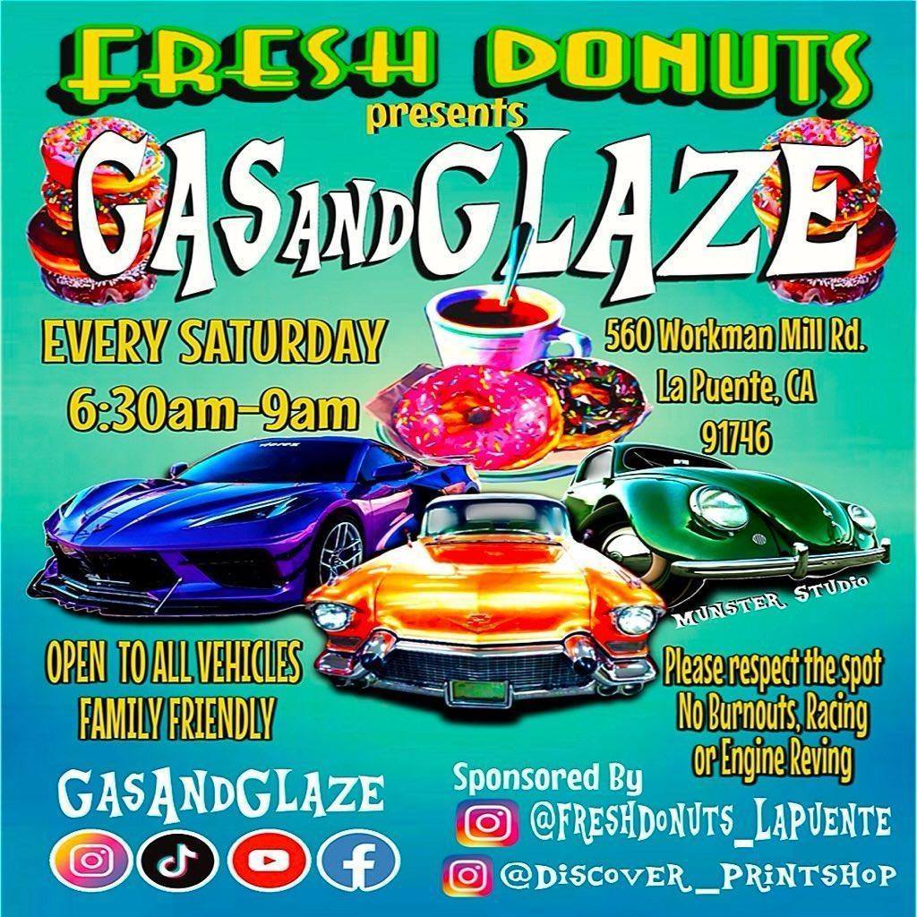 Gas and Glaze event at 560 Workman Mill Rd. in La Puente, CA