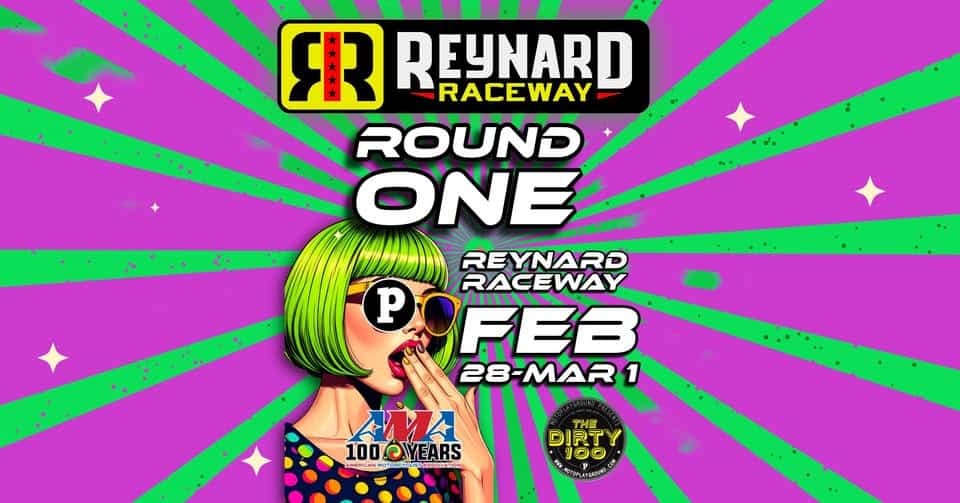 Motoplayground Roots Tour Round 1 Reynard Raceway event at 940501 Us-177 in Wellston, OK on February 28, 2026