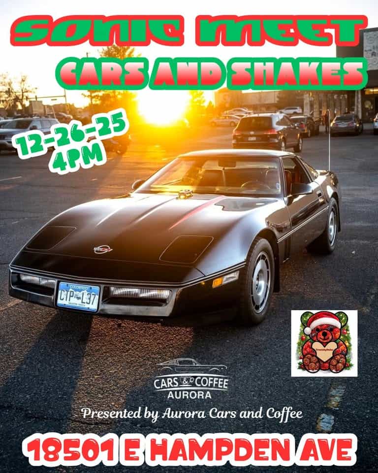 SONIC Cars & Shakes event at Sonic Drive-In in Foxfield, CO on December 26, 2025